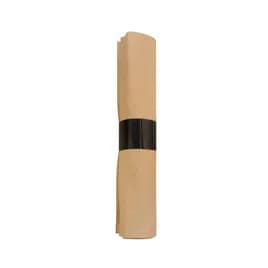 CompostZero™ 4PC Cutlery Kit 6.75 IN Natural Bulk With Brown Napkin,Fork,Knife,Spoon 100/Case
