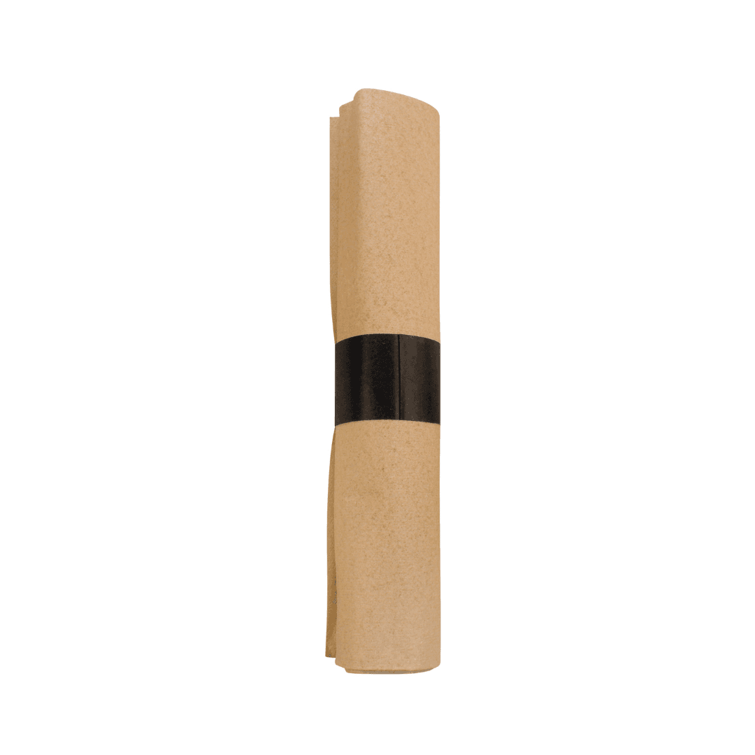 CompostZero™ 4PC Cutlery Kit 6.75 IN Natural Bulk With Brown Napkin,Fork,Knife,Spoon 100/Case