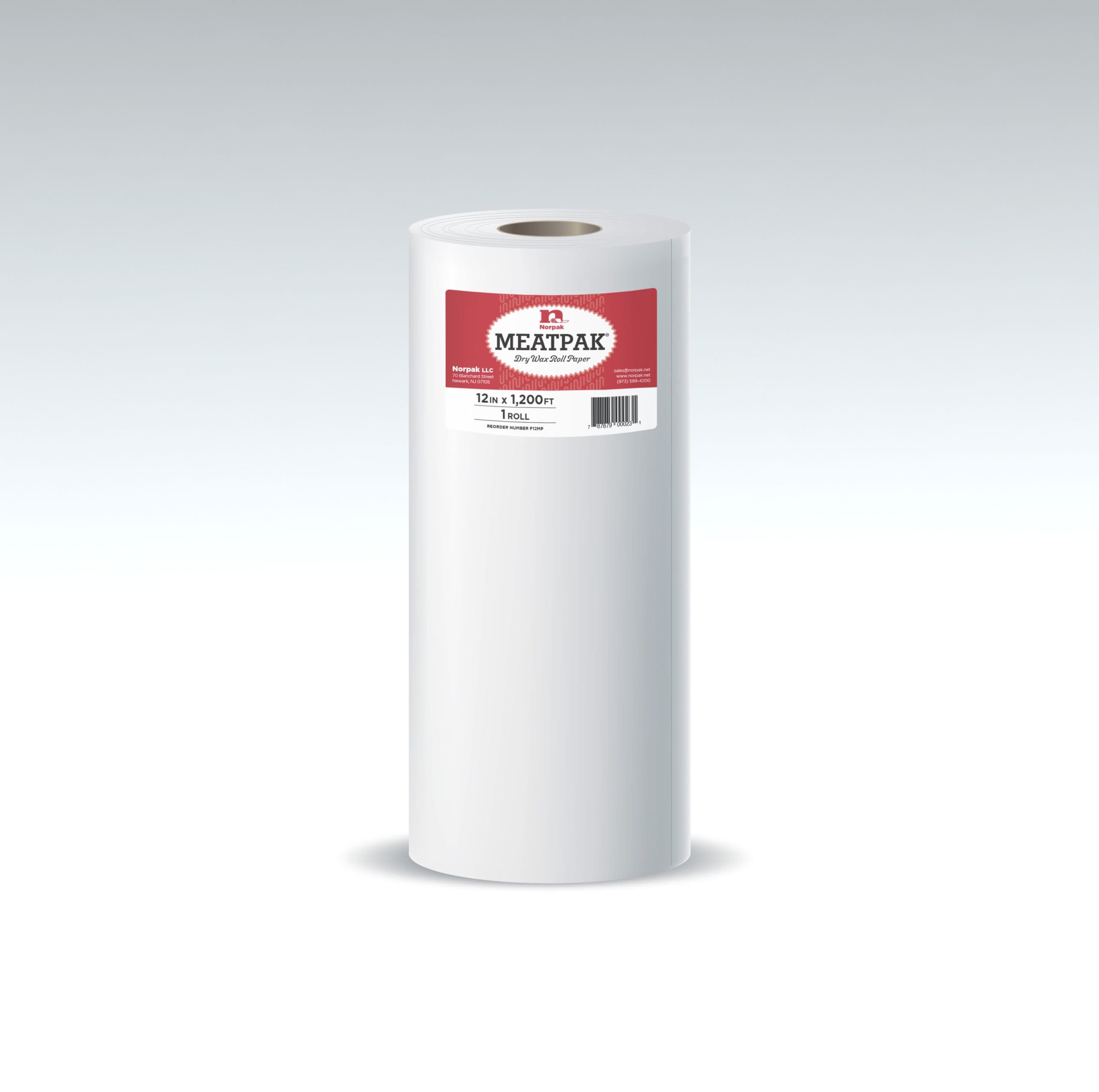 Meat Roll 20IN X1200FT Dry Wax Paper 1/Roll