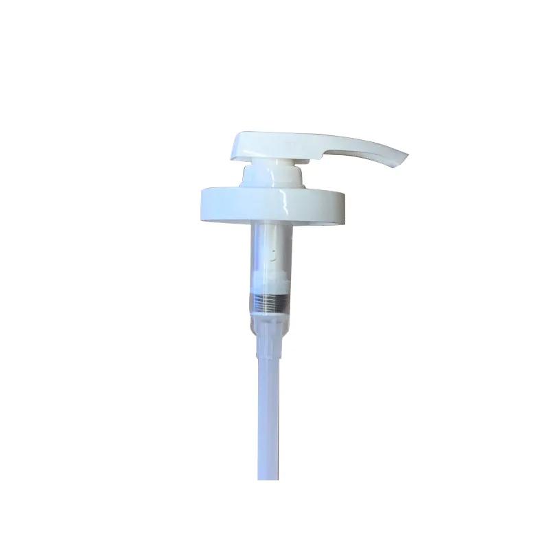 Body Eclipse Dispenser Pump 32 OZ White 53MM Neck Oblong With 7IN Spout 1/Each