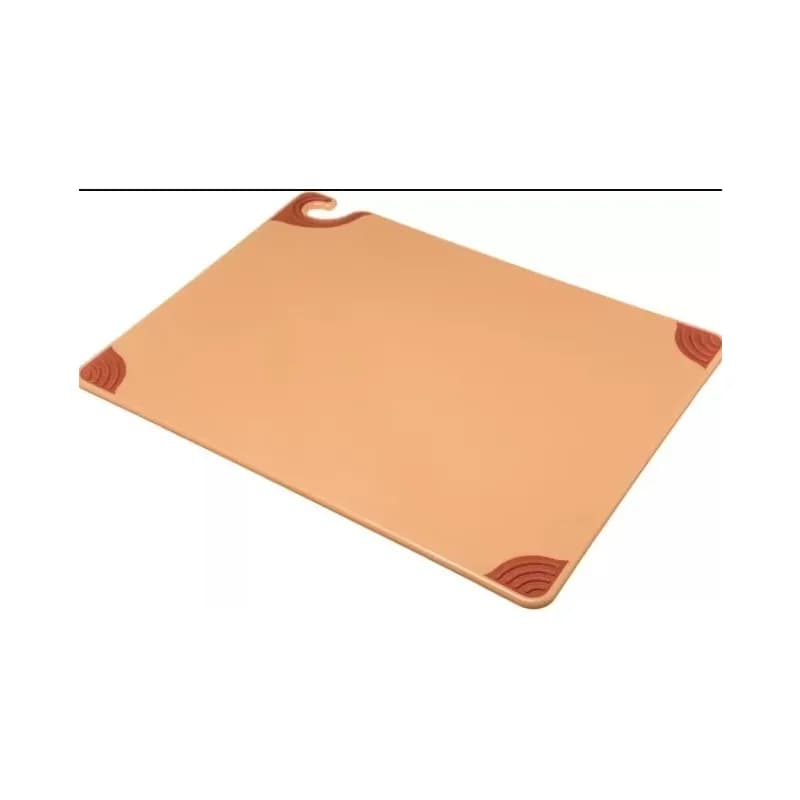 Saf-T-Grip™ Cutting Board 18X24X0.50 IN Polymer Brown 1/Each