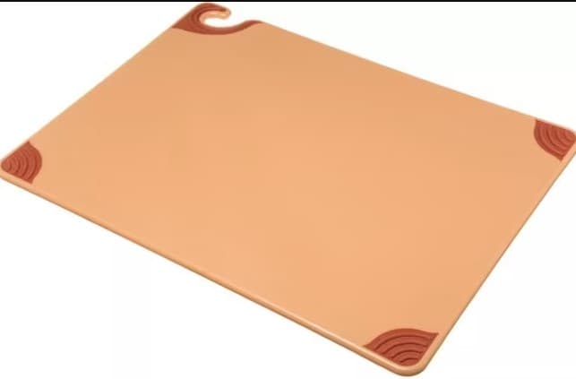 Saf-T-Grip™ Cutting Board 18X24X0.50 IN Polymer Brown 1/Each
