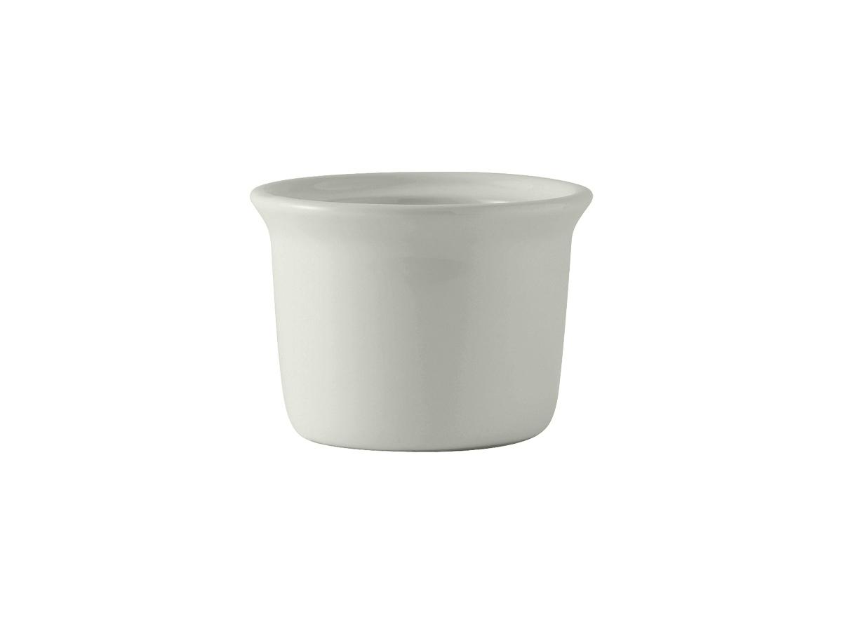 Petite Marmite Crock 16 OZ China White Round Mirror Finish Gloss 12/Case