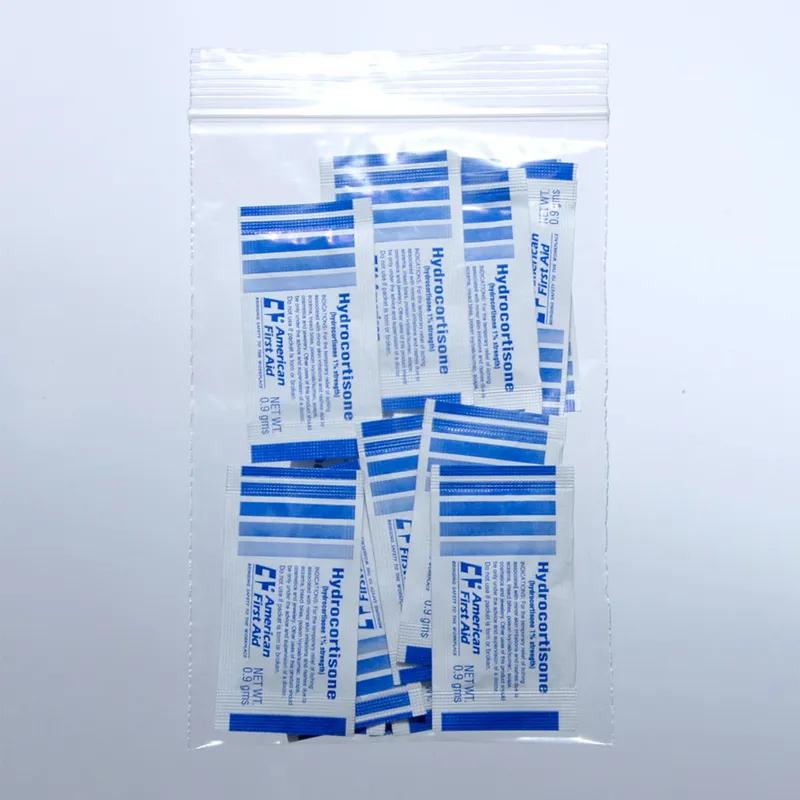 Bag 8X8 IN 1 QT LDPE 4MIL Clear With Single Track Top Seal Zipper Closure Freezer Size 1000/Case
