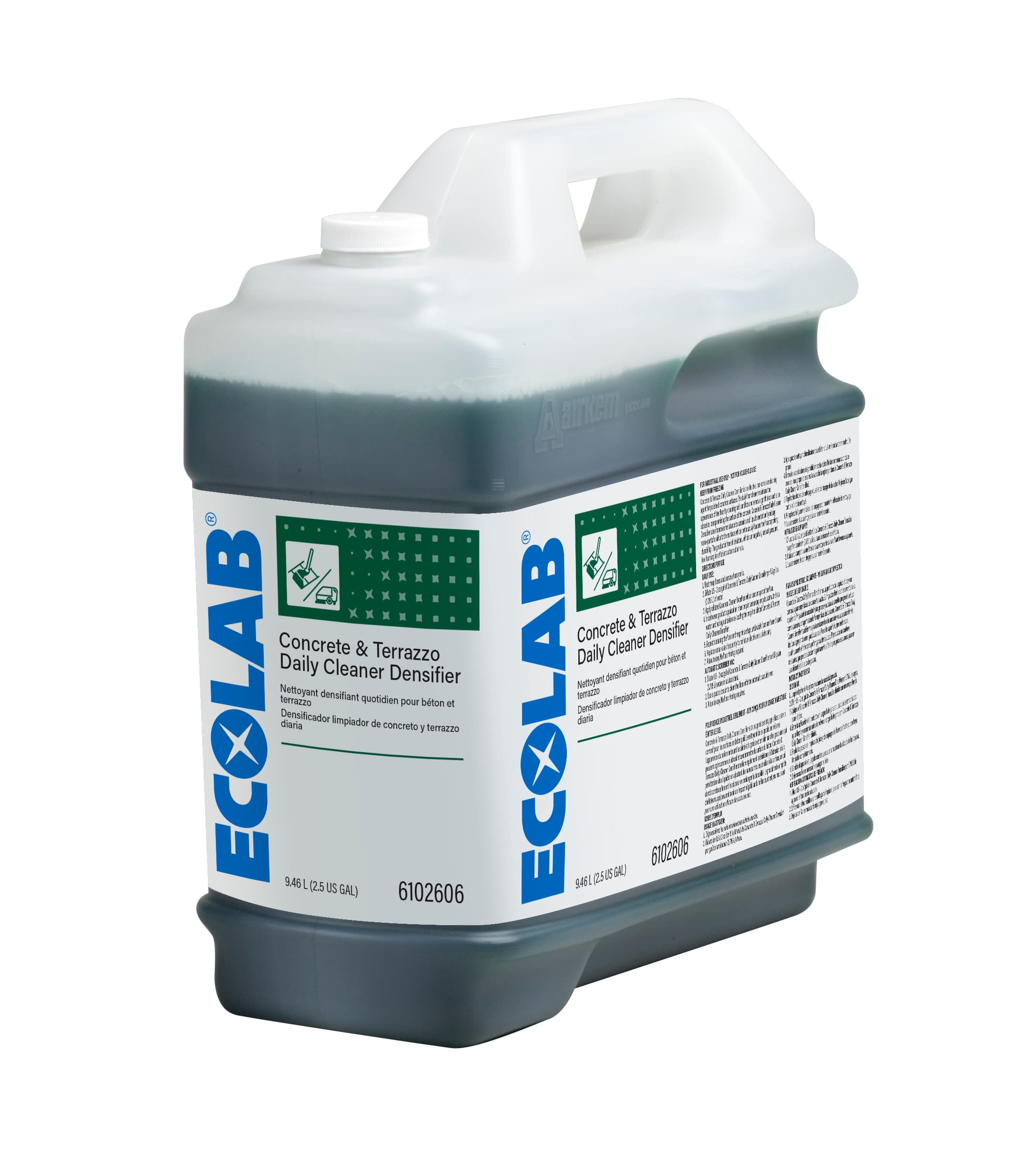 Kay® Fresh Scent Clean Scent Concrete & Terrazzo Cleaner Densifier 2.5 GAL Liquid Low Foam Daily 1/Case