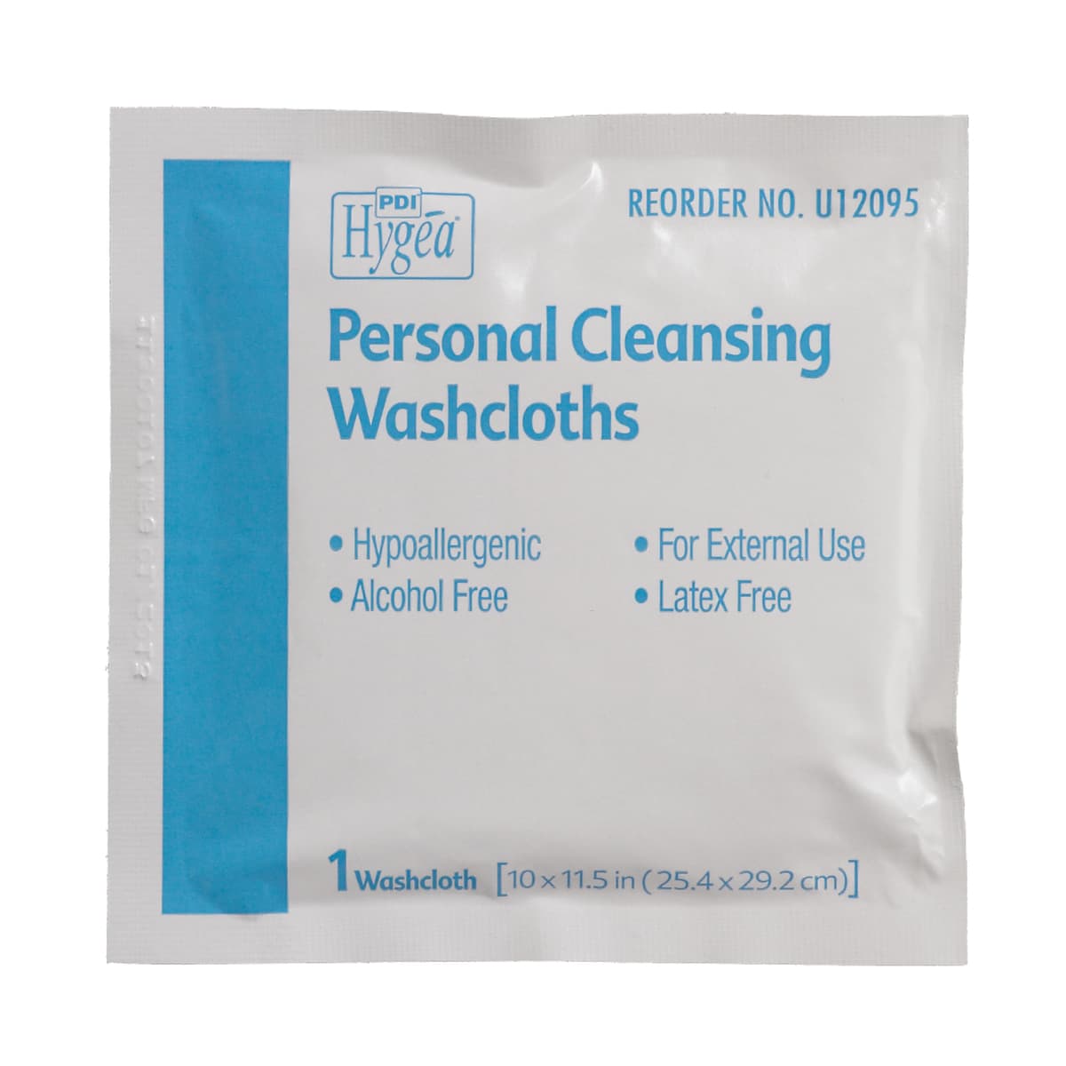 Hygea® Washcloth Multi-Purpose Individual Pre-Moistened 400 Count/Case