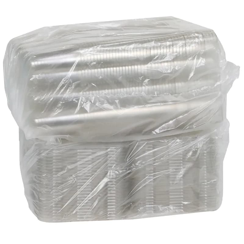 RoseDome 1/8 Sheet Cake Container & Lid Combo 11X9X5 IN PET Clear 50/Case