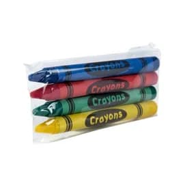 Crayons 4-Pack 500 Count/Pack 4 Packs/Case 2000 Count/Case
