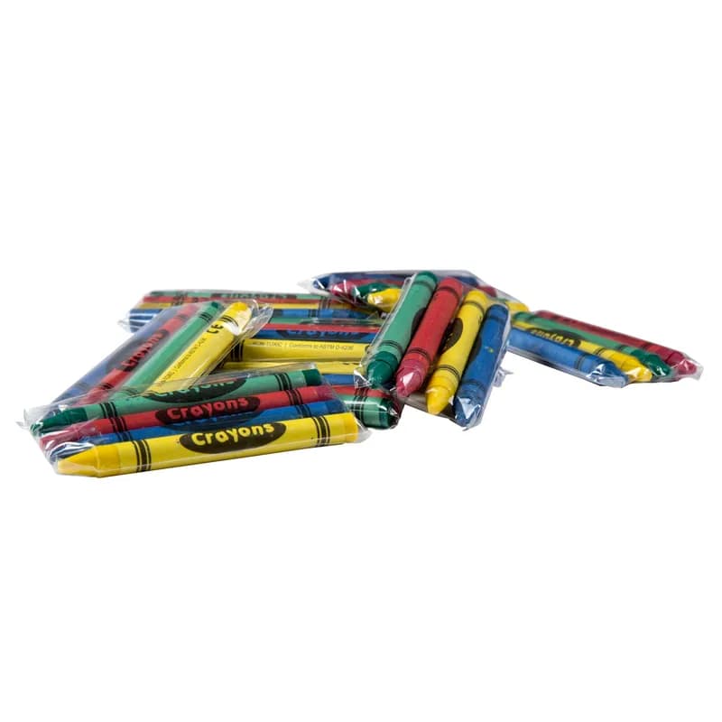 Crayons 4-Pack 500 Count/Pack 4 Packs/Case 2000 Count/Case