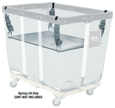 Spring Lift Basket Trucks 12 Bushel Gray Kit 1/Each