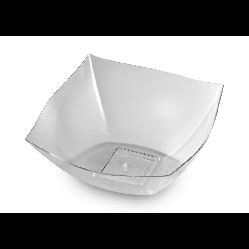 Squares Bowl 16 OZ PS Clear Square 48/Case