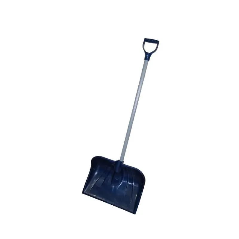 Snow Shovel 18 IN Vinyl Steel With Poly Combo Blade 1/Each