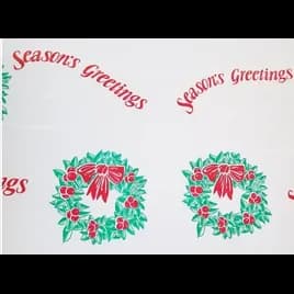 Multi-Purpose Roll 40IN X100FT Cellophane Multicolor Holiday 1/Roll