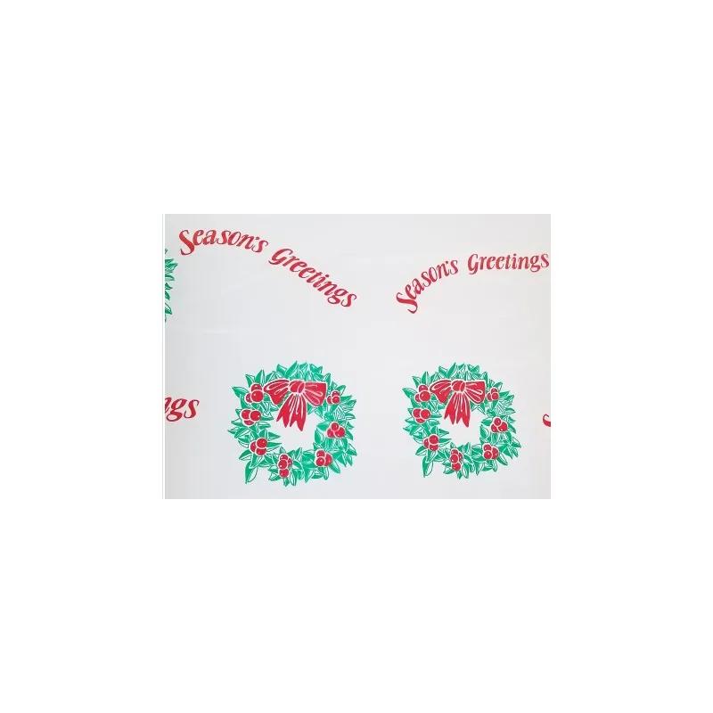 Multi-Purpose Roll 40IN X100FT Cellophane Multicolor Holiday 1/Roll