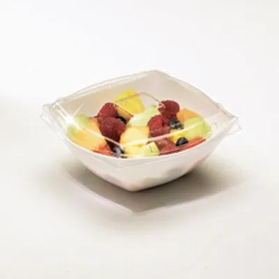Lid Clear Square For 16 OZ Bowl 100/Case