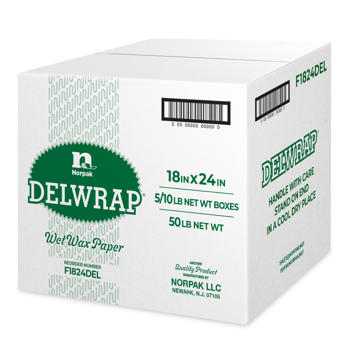 Multi-Purpose Sheet 18X24 IN Wet Wax Paper White 40/Case