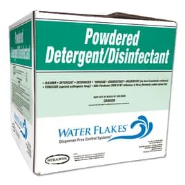 Water Flakes® Disinfectant 0.5 OZ Packet Powder Detergent 400/Case