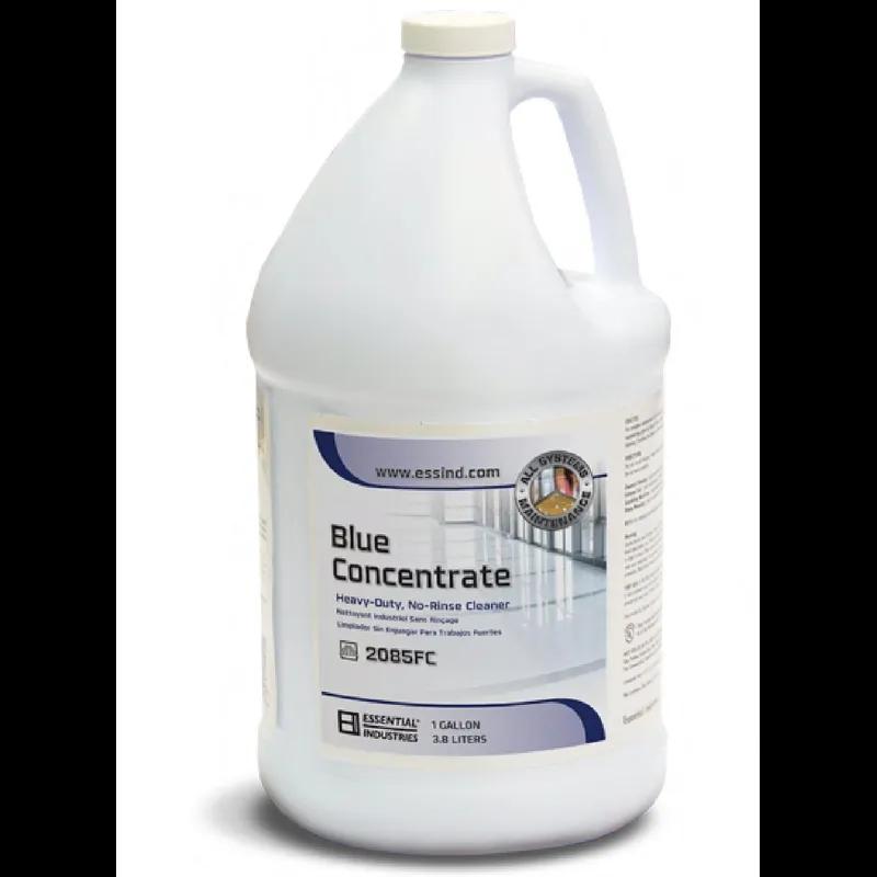 Blue Concentrate Citrus Scent Cleaner 5 GAL Concentrate Heavy Duty No Rinse 1/Drum