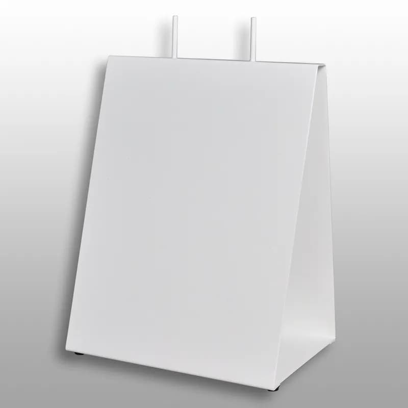 Saddle Stand 8X6X12.25 IN Metal Wire White 1/Each