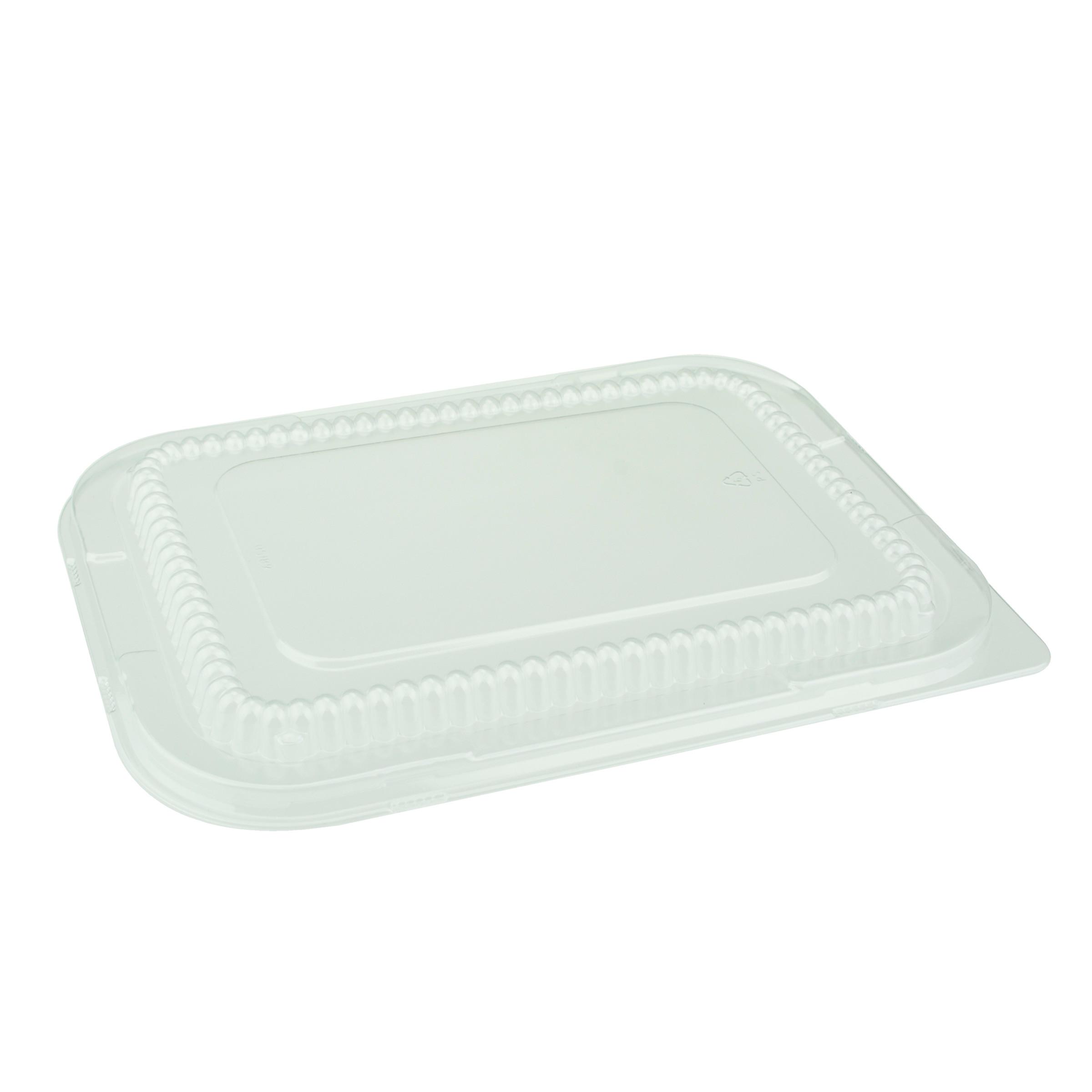 Lid Dome 7X9.16X0.688 IN OPS Clear Oblong For Container 250/Case