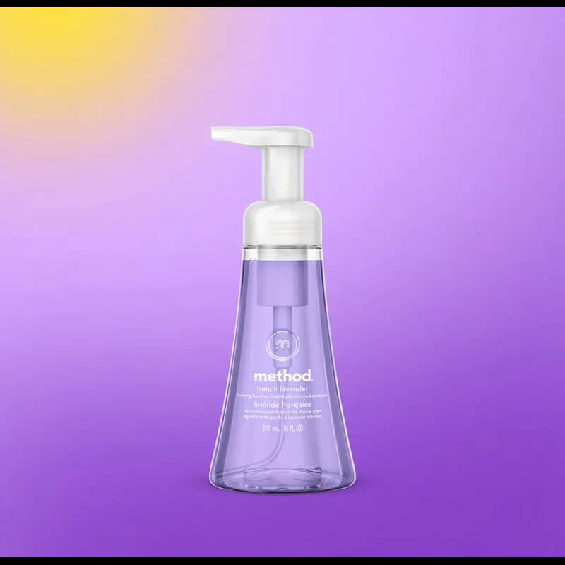 method Handwash Foaming Liquid 10 OZ French Lavender 1/Each