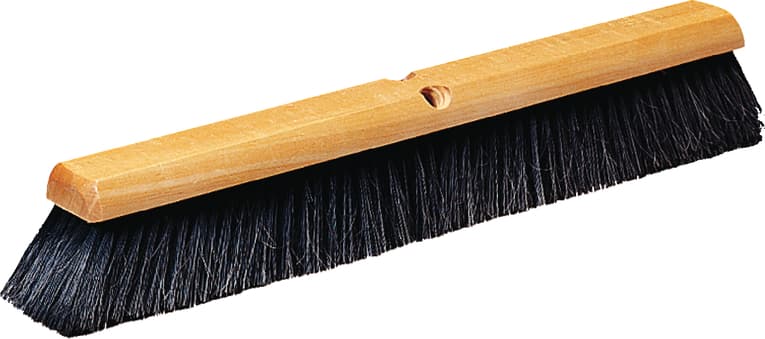 Carlisle Foodservice Products® Floor Sweep Brush 24 IN Mixed Hardwood Black Fine 12 Count/Case