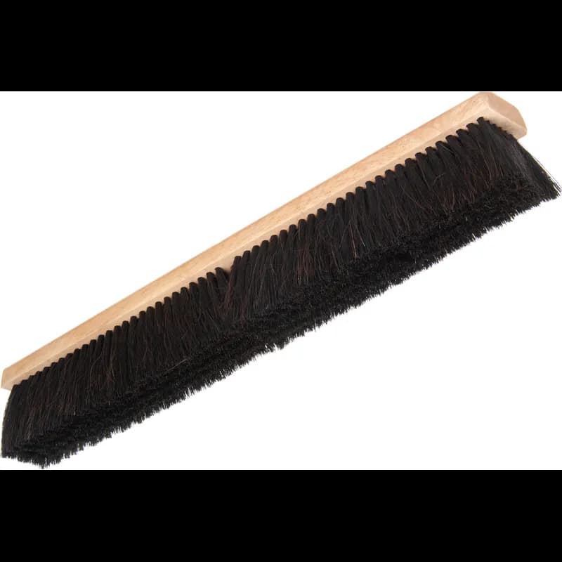 Carlisle Foodservice Products® Floor Sweep Brush 24 IN Mixed Hardwood Black Fine 12 Count/Case