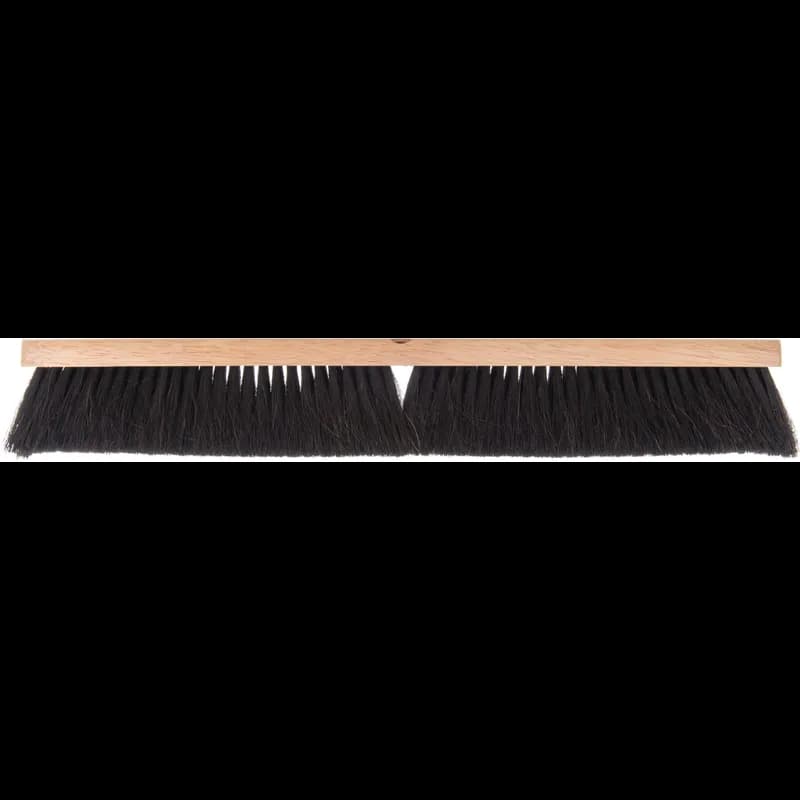 Carlisle Foodservice Products® Floor Sweep Brush 24 IN Mixed Hardwood Black Fine 12 Count/Case