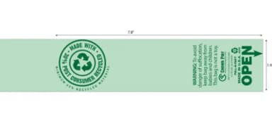 Produce Bag Roll 15X28 IN Plastic 2100/Case