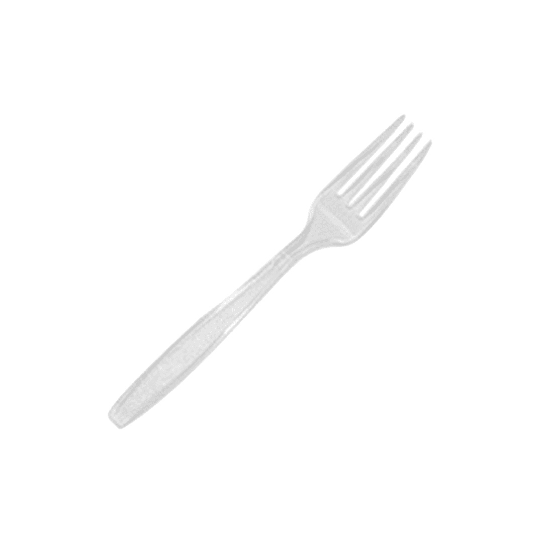 Victoria Bay Fork PS Clear Heavyweight Unwrapped 1000/Case