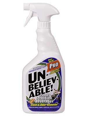 UNBELIEVABLE! Stain Remover Deodorizer 1 QT Neutral 12/Case
