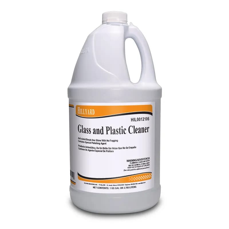 Glass & Plastic Cleaner 1 GAL Liquid 4/Case