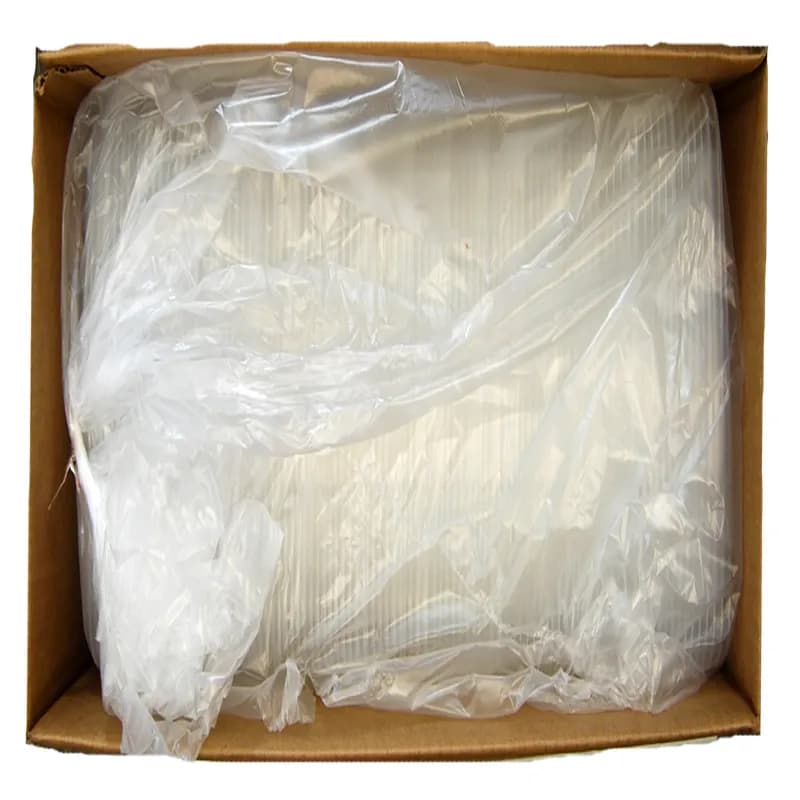 Lid 7.4X7.4 IN PP Clear Square For 24-28-32 OZ Bowl 300/Case