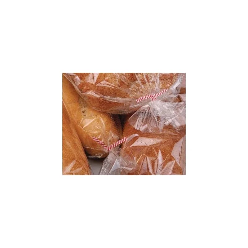 Bakery Bag 11X3X13.5+1.5 IN LDPE EVA 0.8MIL Clear Wicketed 1000 Count/Case