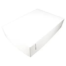 Bakery Box Top 19.5X14.4 IN White Lock Corner 100/Bundle