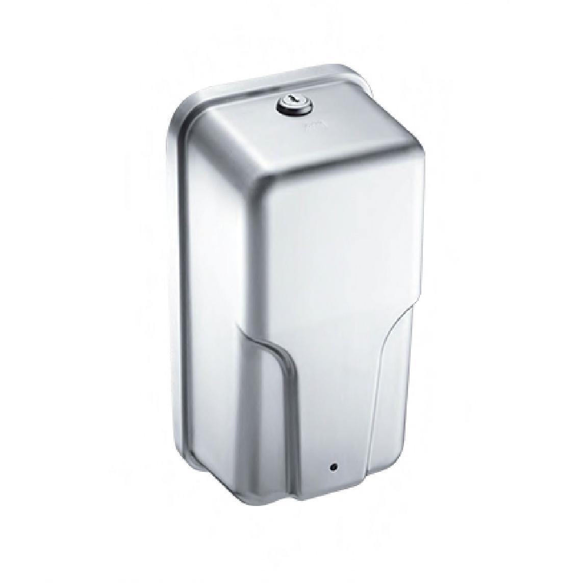 ROVAL™ Hand Sanitizer & Soap Dispenser Stainless Steel Automatic Surface Mount Stand Hands Free Battery Powered 1/Each