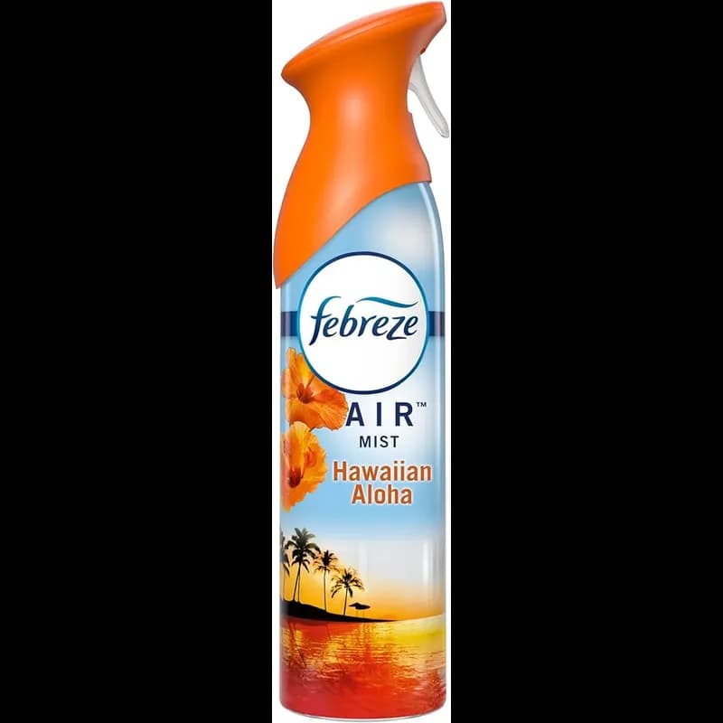 Febreze Air Freshener Hawaiian Aloha Spray 8.1 OZ 6/Case