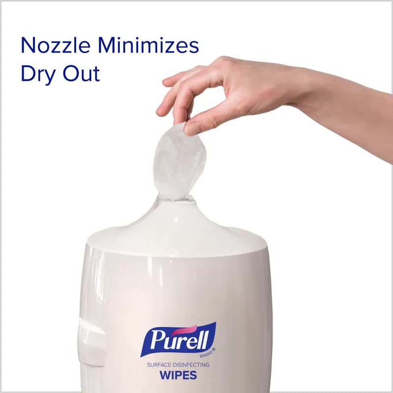Purell® Wipe Dispenser 13.38X11.0X11.06 IN White 1/Each