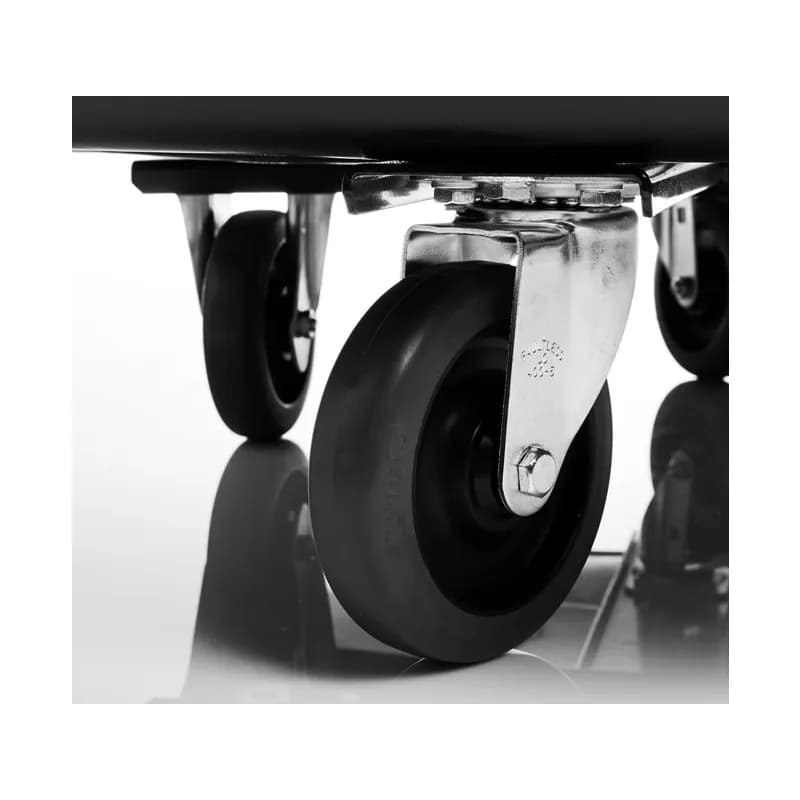 Cube Truck 38.00X26.00X28.13 IN 8 Cubic Foot Black FDA 1/Each