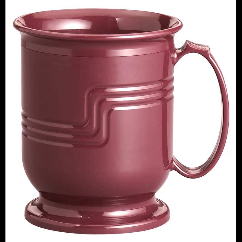 The Shoreline Collection Mug 8 FLOZ Cranberry Dishwasher Safe 48/Case