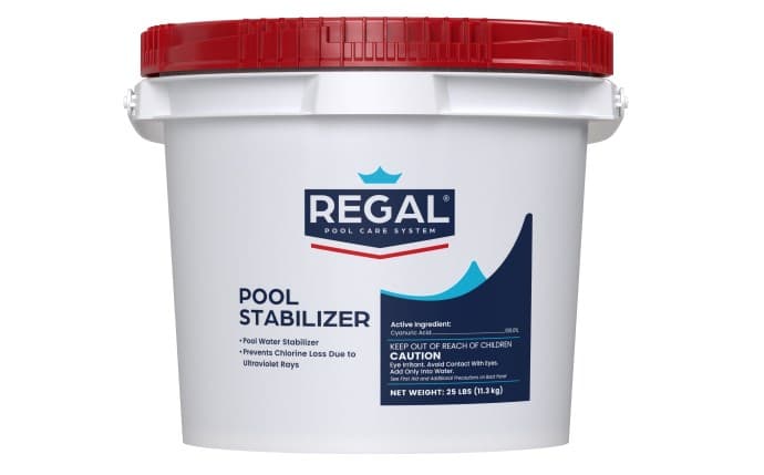 Pool Stabilizer Solid Granules Powder 25# 1/Pail