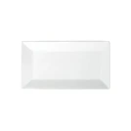 Royalsquare Platter 13.0X7.25X1.0 IN Porcelain White Rectangle 1/Case