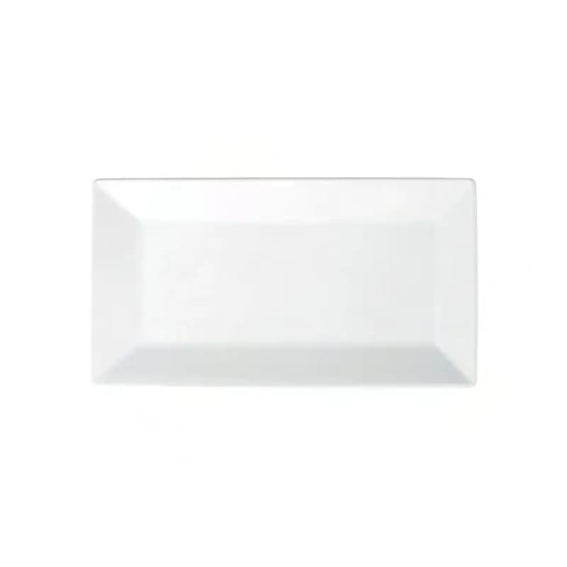 Royalsquare Platter 13.0X7.25X1.0 IN Porcelain White Rectangle 1/Case
