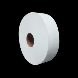 Toilet Paper & Tissue Roll 2000 FT 2PLY White Jumbo (JRT) 12IN Roll 6 Rolls/Case