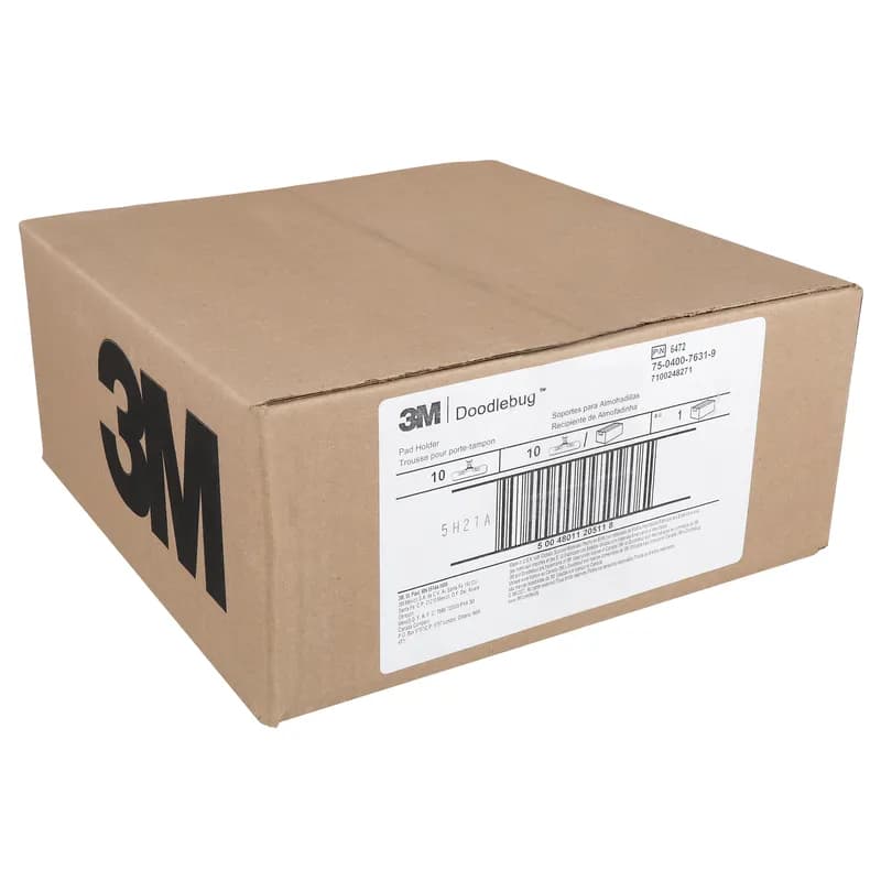 3M™ 6472 Floor Pad Holder 9X3.75 IN Plastic Orange Reuseable 10/Case