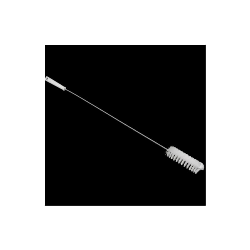 Tube Brush 2X36 IN Polyester Polypropylene (PP) Stainless Steel White Medium Bristle Stiffness 10/Case