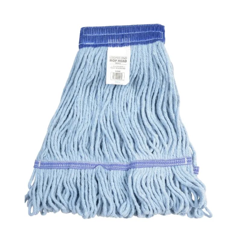 Victoria Bay Mop Head Small (SM) Blue Cotton Synthetic Blend Looped 5 IN Headband 12 Count/Case