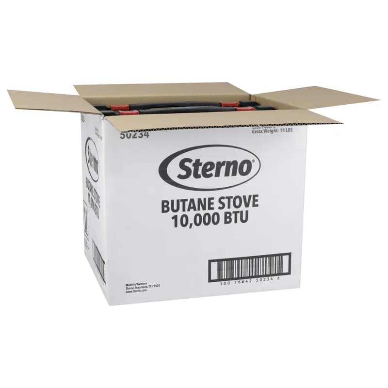 Butane Stove Butane Portable 10000 BTU 3/Case