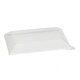 Lid Dome 7.08X5.11X1.18 IN PET Clear Rectangle For Container 100/Case