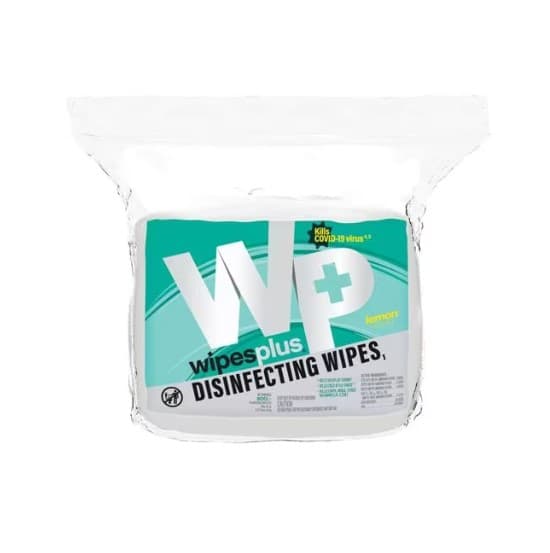 WipesPlus® Gym Equipment Wipe 16.56X16.50X8.63 IN White Refill 800 Count/Bag 4 Bags/Case